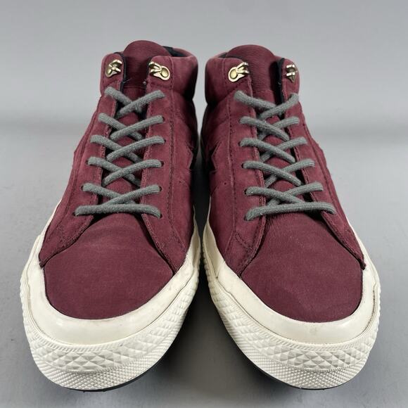 Converse One Star Counter Climate Men’s 10 Red Suede Mid Top Shoe Casual Sneaker - Picture 2 of 9
